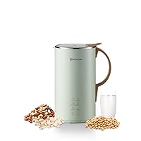 Automatic Nut Milk Maker, 20 oz Soy Milk Maker, Homemade Almond, Oat, Coconut, Soy, or Plant-Based Milk Dairy Free Beverages, Almond Milk Maker with Delay Start/Boild Water/Self Clean - Green