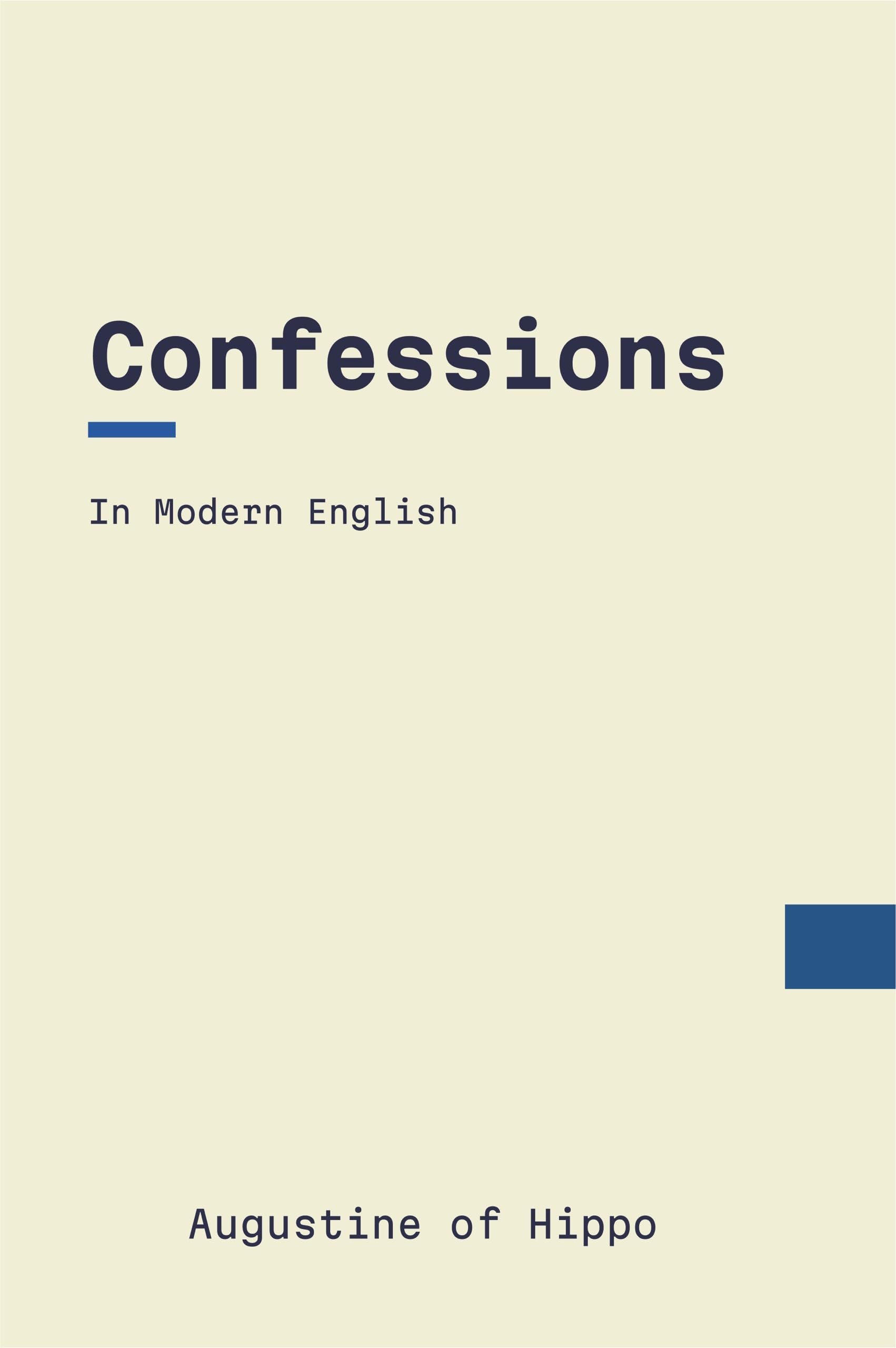 Confessions: In Modern, Updated English
