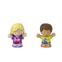 Fisher-Price Little People Toddler Soccer Sports Friends 2 Pack Boy Girl Figure Set