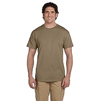 Adult 5 oz. HD Cotton™ T-Shirt L SAFARI