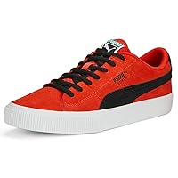Puma Mens Suede Skate Nitro Lace Up Sneakers Shoes Casual - Red