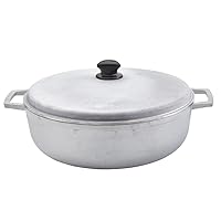 Goodful All-in-One Pot, Multilayer Nonstick, High Performance Cast Dutch Oven with Matching Lid, Roasting Rack and Turner, Made Without PFOA