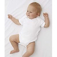 baby-boys Infant Soft Cotton Baby Rib Bodysuit (5 Pack)