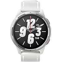 GABLOK Smartwatches Active Smartwatch GPS 470mAh 1.43 Display Bluetooth Electronics (Color : White1, Size : 1)