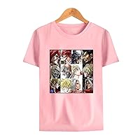Men's Summer Cotton T-Shirt Fun Record of Ragnarok Print