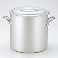 Meister Aluminum Saucepan (Anodized Finish), 10.6 x 10.6 inches (27 x 27 x 27 cm), 4.6 gal (15 L), 10.6 oz (3,200 g), Kitchen Supplies, Restaurant, Stylish, Tableware, Commercial Use