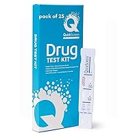 QuickScreen Single Panel Amphetamine Drug Test, 25