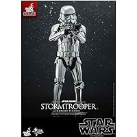 STAR WARS OBI-Wan Kenobi 12 Inch Action Figure 1/6 Scale Exclusive - Stormtrooper Chrome Hot Toys 909530