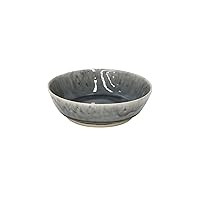 Costa Nova Ceramic Stoneware Soup & Pasta Bowl - Madeira Collection, Grey | Microwave & Dishwasher Safe Dinnerware | Food Safe Glazing | Restaurant Quality Tableware
