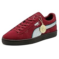 Puma Mens Suede Red-Haired Shanks X Op Lace Up Sneakers Shoes Casual - Burgundy