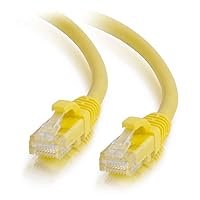 C2G 04008 Cat6 Cable - Snagless Unshielded Ethernet Network Patch Cable, Yellow (4 Feet, 1.22 Meters)