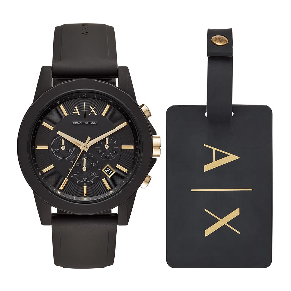 Mua Armani Exchange Outer Banks Stainless Steel Watch, Watch And Luggage  Tag Gift Set, Gold Luggage Tag Set trên Amazon Nhật chính hãng 2023 |  Giaonhan247