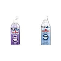 NasaMist All in One Multi Purpose Saline Spray, 6.3 Fl Oz & Nasamist Saline Spray, 4.2 Fluid Ounce