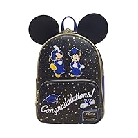 Loungefly Disney by Mickey & Minnie Graduation Heo Exclusive Backpack