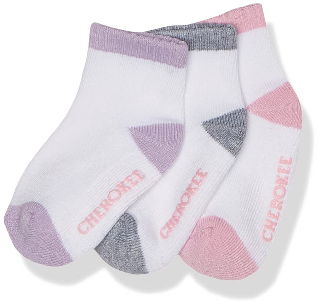 Cherokee baby-girls 12 Pack Shorty Socks