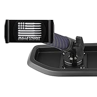 Bulletpoint Dash Mount Cell Phone Holder Compatible with 2024+ Jeep Wrangler JL & Jeep Wrangler 4xe Single Ball Mount Compatible with iPhone Android Smartphone