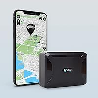 SALIND GPS Magnetic, up to 70 Days Battery - GPS Tracker for Every Vehicle, 4G LTE Car GPS Tracker with Strong Built-in Magnet for Easy Fixation on All Surfaces, Robust & Splash Proof Tracking Device