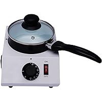 Electric Chocolate Melting Machine, 40W Tempering Pot Heater Melter, Electric Chocolate Melting Single Pot with 1 Ceramic Non Stick Pot