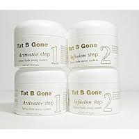 Tat B Gone Tattoo Removal System 2 Month Supply