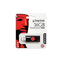 Kingston DT106/16GB USB 3.0 DataTraveler 106 Flash Drive Type-A USB Memory Stick backwards compatible with 2.0 USB
