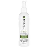 Biolage Strength Recovery Leave-In Conditioner Spray | Hair Repairing Heat Protectant & Detangler | Strengthens & Prevents Damage | For Damaged & Sensitized Hair | Vegan | Cruelty-Free | 7.8 Fl. Oz