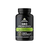 Probiotics for Mental Clarity, Once Daily Probiotics 30Ct, Helps Promote Mental Clarity and Concentration, Supports Healthy Energy and More Restful Sleep, 25 Billion CFUs*