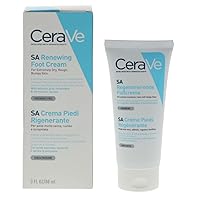CeraVe SA Renewing Foot Cream | 88ml/3oz | For Extremely Dry, Rough, and Bumpy Feet