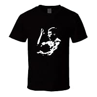 Jean Claude Van Damme t-Shirt Martial Arts Action Movie Star Blood Sport Black