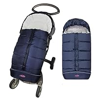 Go 3 Seasons Universal Stroller Footmuff, Warm Winter Stroller Bunting Bag for Toddler, Waterproof Stroller Sleeping Bag, Anti-Slip Height Adjustable,Toddler stroller Winter Blanket