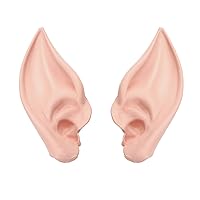 TiaoBug Latex Fairy Elf Ear with Fangs Teeth/Wreath Halloween Anime Party Cosplay Props Dress Up Costume Accessories