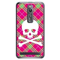 SECOND SKIN Skull Punk Pink (Clear) / for ZenFone 2 ZE551ML / MVNO Smartphone (SIM Free Device) MASZF2-PCCL-201-Y218