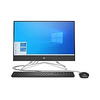 HP 22-inch FHD IPS All-in-One Desktop Computer 2022 | Dual-Core AMD Athlon Silver 3150U | 16GB DDR4 RAM-512GB SSD | DVD-RW | WiFi Bluetooth | Windows 11 Pro | Black | TLG 32GB USB Drive