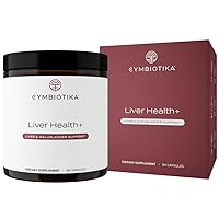 CYMBIOTIKA Liver Supplement with Vitamins & Herbs for Liver Support, Health, Cleanse and Repair, Helps Metabolism and Digestion, Gluten Free, Vegan, Plant Based, and Non GMO, 84 Capsules, 28 Servings