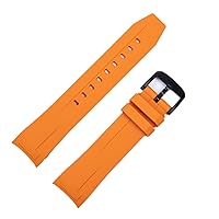 22mm Soft Silicone Watch Band For Tissot Strap For T120 Seastar T120417A 45.5mm Dial Rubber Sport Watchband