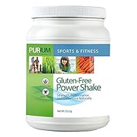 Purium Power Shake - Unflavored - 1065 Grams - Vegan Meal Replacement Powder, Protein, Vitamins & Minerals - Certified USDA Organic, Gluten Free, Kosher - 30 Servings