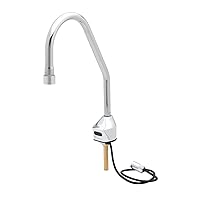 T&S Brass EC-3100-LF22-SB ChekPoint Deck Mount Sensor Faucet with Surgical Bend Nozzle and 2.2 GPM, VR Laminar Device
