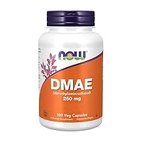 Supplements, DMAE (Dimethylaminoethanol) 250 mg, Healthy Brain Function*, 100 Veg Capsules