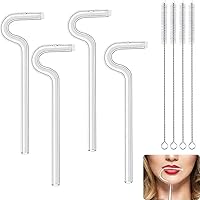 Anti Wrinkle Straw | No Wrinkle Drinking Straw | Tiktok Viral Anti Wrinkle Straw for Beauty | Plump Lips Straw tumbler stanley | Lipz Style Flute Straw reuasble