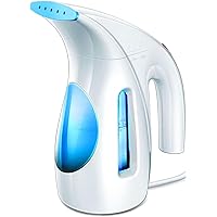 Steamer for Clothes, Portable Handheld Design, 240ml Big Capacity, 700W, Strong Penetrating Steam, Removes Wrinkle, for Home, Office and Travel(ONLY FOR 120V) (Maya Blue)