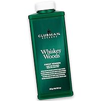 Clubman Reserve Whiskey Woods Cornstarch Powder, Post-Shave Grooming For Men (9 oz)