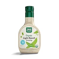 365 by Whole Foods Market, Dressing Ranch Light Organic, 16 Fl Oz