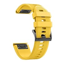 22 26mm Watchband Replacement Silicone Band For Garmin Fenix 5 5X Plus 6X 6 Pro 7 7X 3 3HR 945 Epix Watch Easyfit Strap Bracelet