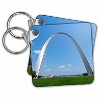 3dRose Key Chains St Louis, Missouri, The Gateway Arch (kc-231049-1)