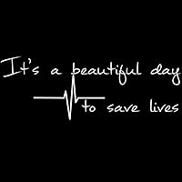 It's A Beautiful Day to Save Lives Derek Shepherd Grey's 6