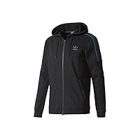 adidas MEN'S ORNAMENTAL BLOCK FULL-ZIP HOODIE