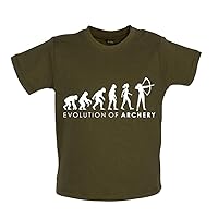 Evolution of Woman - Archery - Organic Baby/Toddler T-Shirt