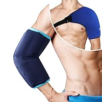 Hilph® Bundle of 1 Shoulder Ice Pack + 1 Elbow Ice Pack