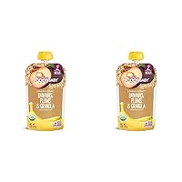 Organics Baby Food Bananas, Plums & Granola, 4 Oz Pouch (Pack of 2)