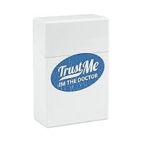 Trust Me Im The Doctor Cigarette Case for Women and Men Fashion Waterproof Protective Box Top Closure Gifts