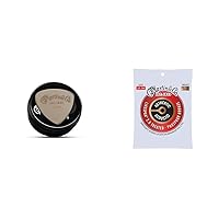 C. F. Martin 18A0117 LUXE By Martin Contour Pick (1.0mm) and Martin Authentic Acoustic Guitar Strings - Lifespan 2.0 Treated